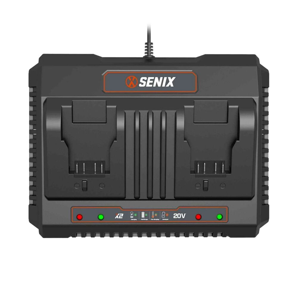 Senix X2 20V 20 Volt Dual-Port Battery Charger